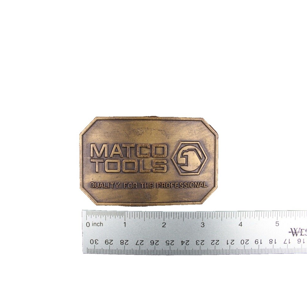 Vintage MATCO TOOLS Quality For The Professional Belt Buckle